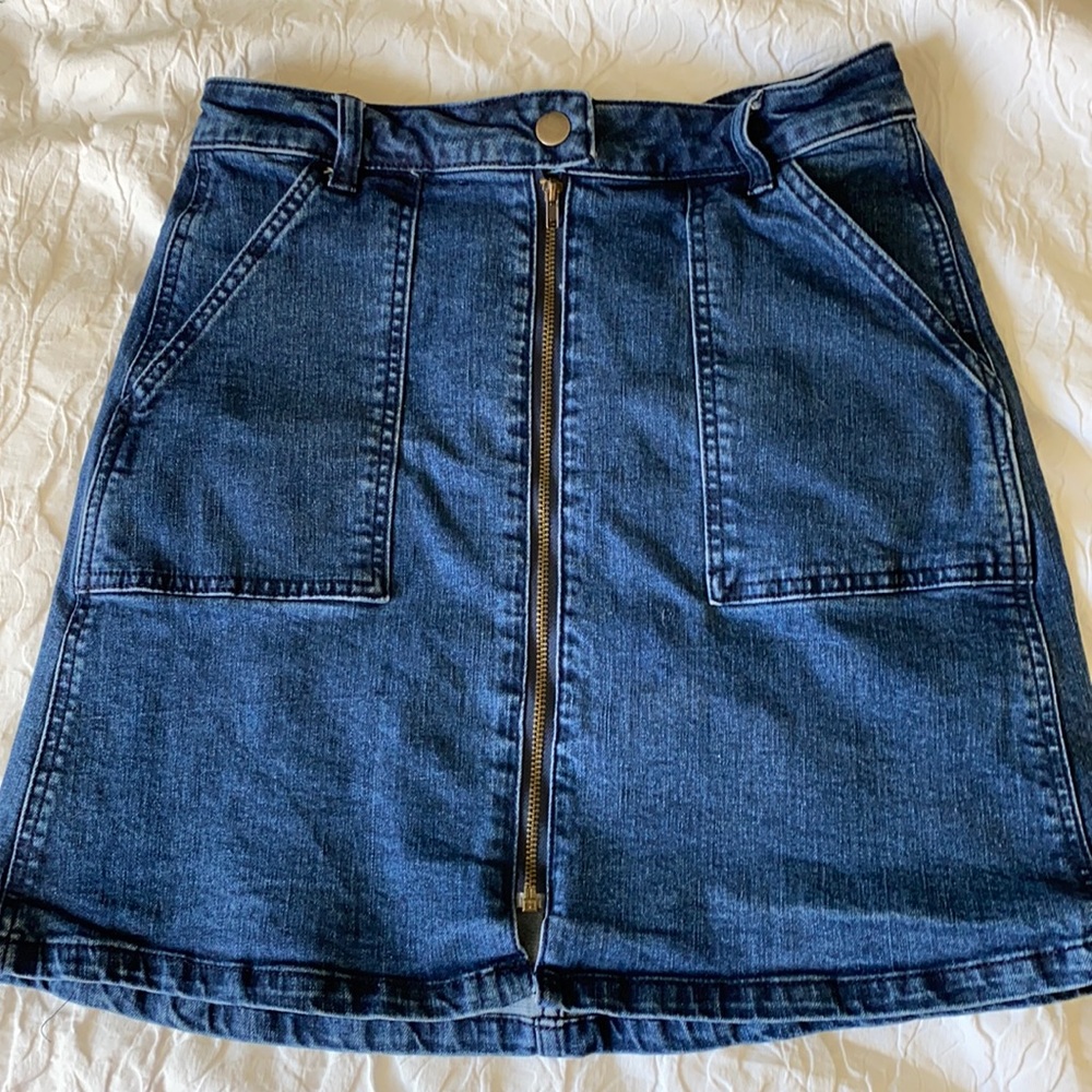 Jean skater skirt!